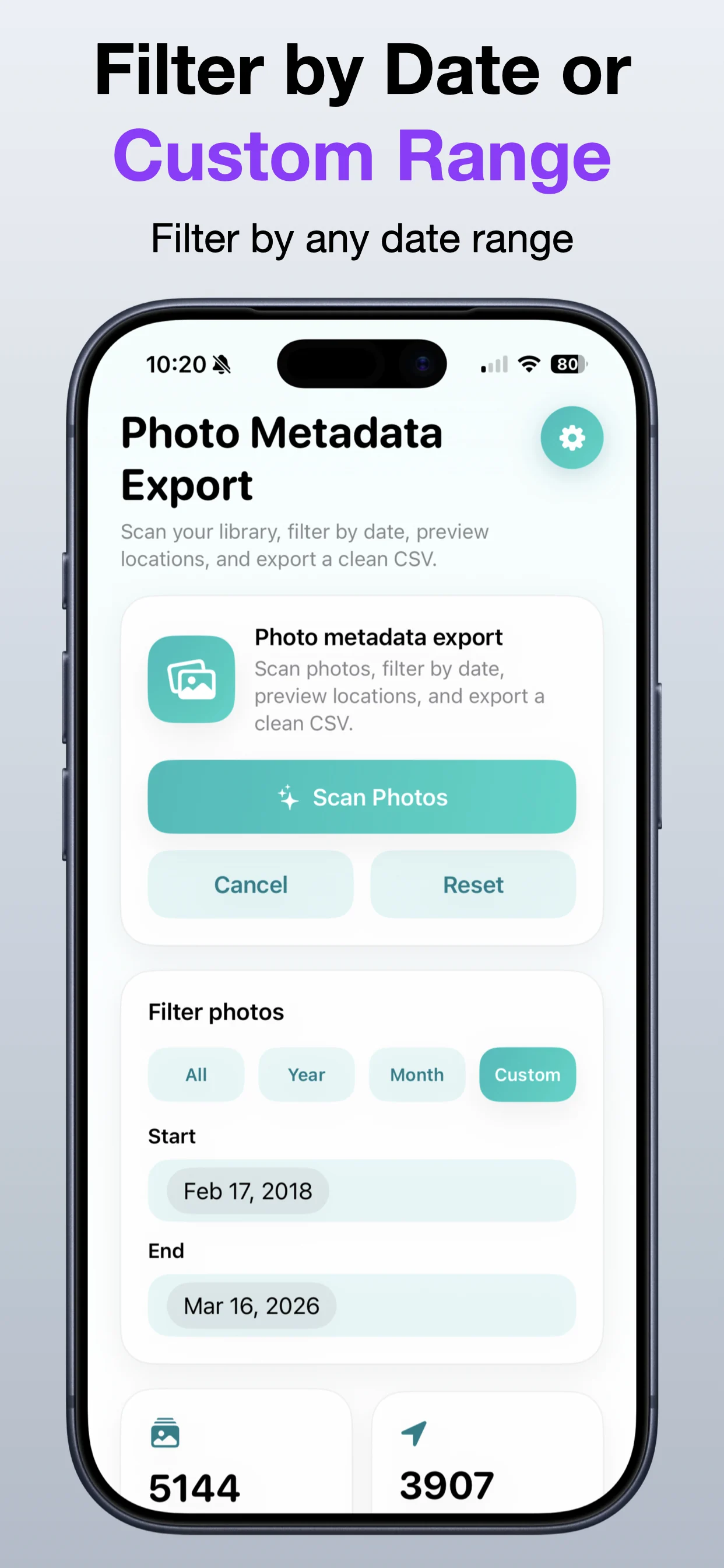 Photo Location Export screenshot 6: Use the output wherever needed